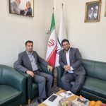 جلسه راهبردی مدیرعامل فولاد اقلید با نماینده مردم اقلید در مجلس