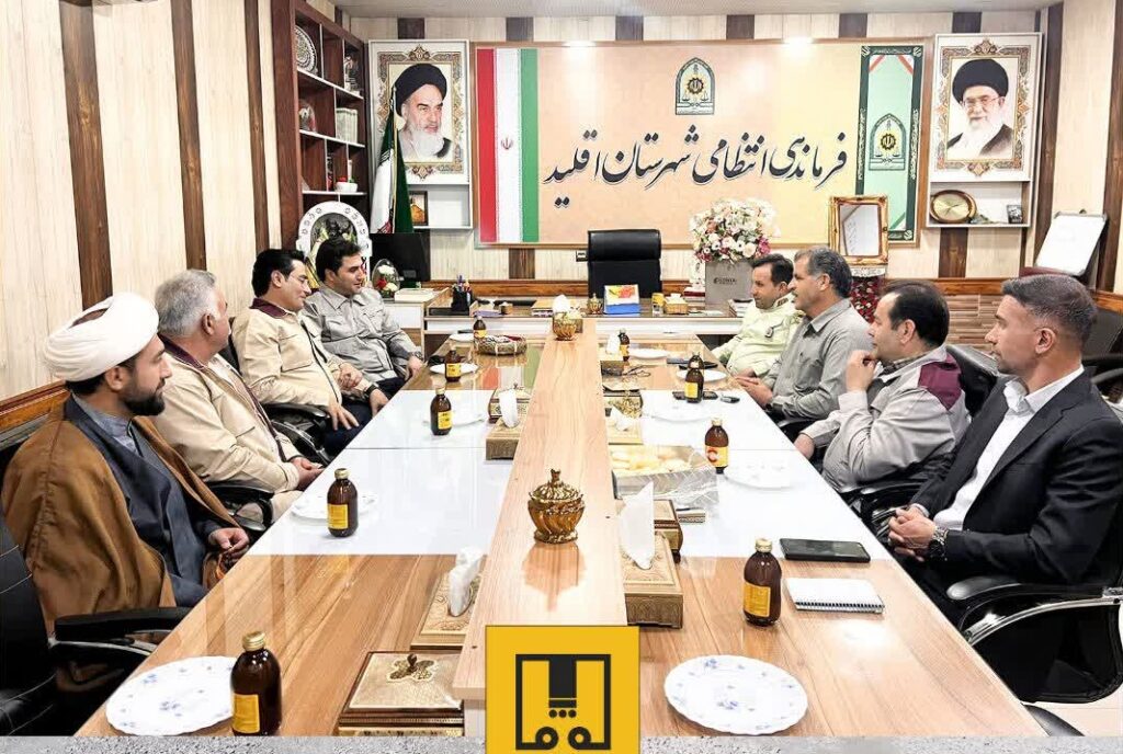تقویت امنیت و توسعه اقتصادی؛ همکاری نیروی انتظامی و فولاد اقلید پارس کلید خورد